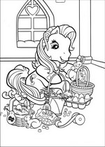 coloring page My little pony